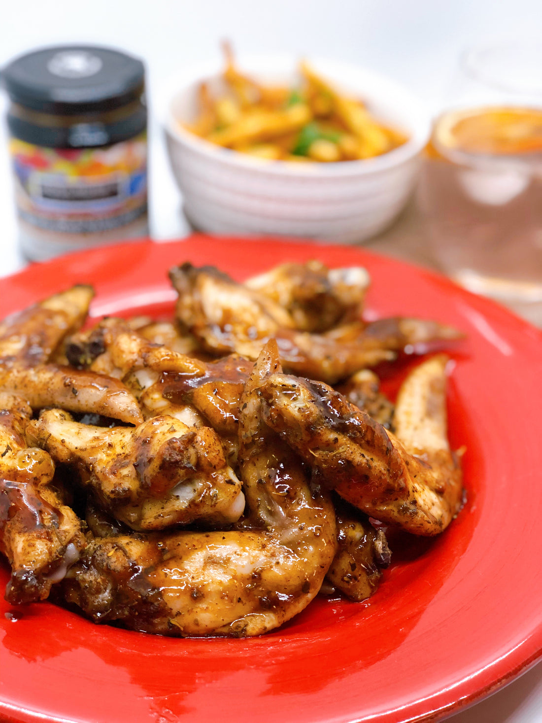 Woolmore's Orange Sticky Balsamic Vinegar Wings