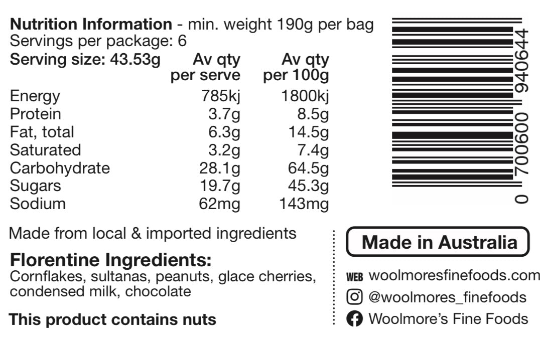 Florentines 190gm